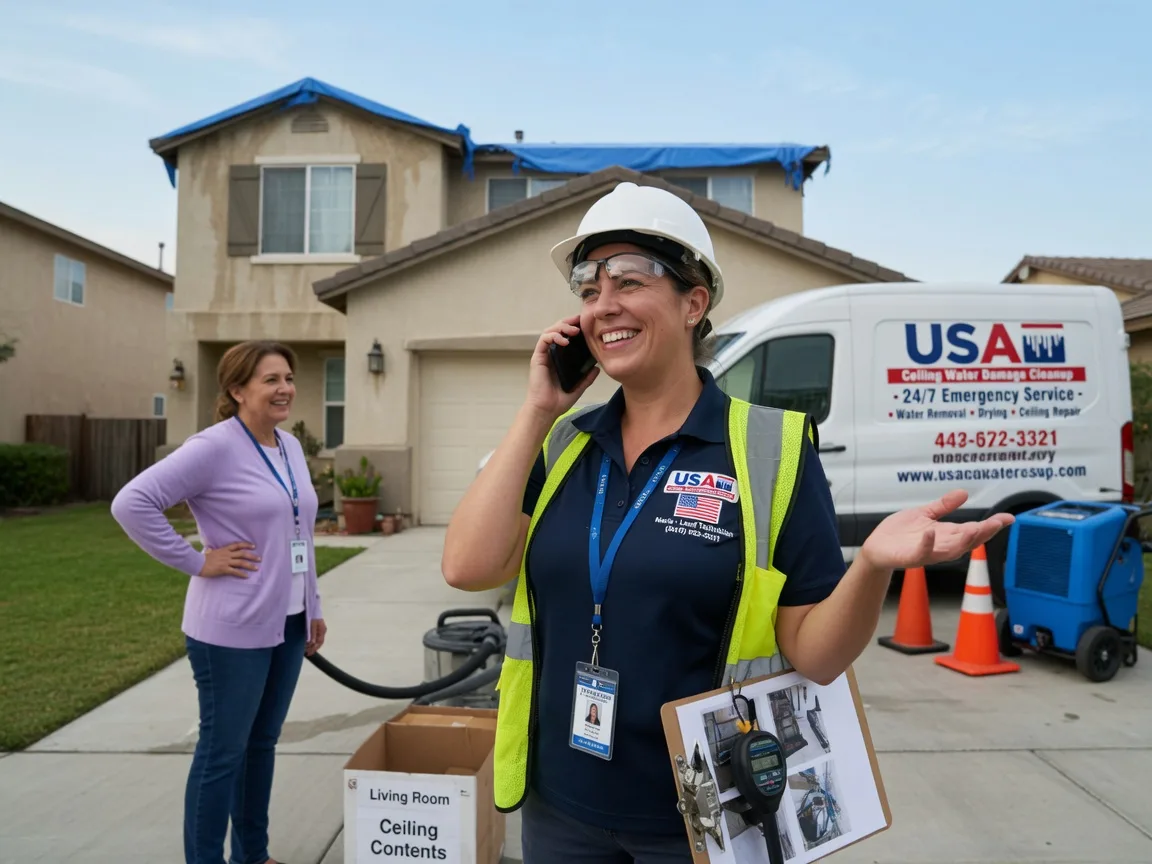 Ceiling Water Damage Restoration Saint Jo, TX FAQs